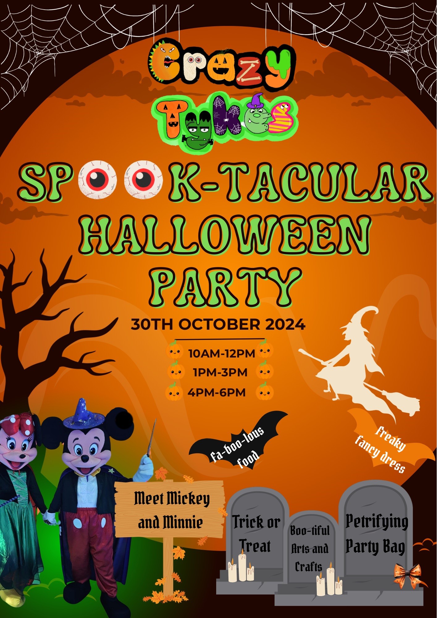 Halloween at CrazyTykes 2024